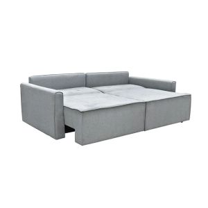  РАЗТЕГАТЕЛЕН ДИВАН LIDRA СИВА ДАМАСКА 220x110x90 /137x196cm