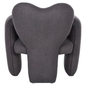Кресло HARTT HM9777.01 сиво букле 84x74x87Hcm.