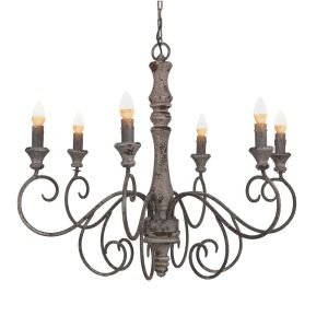 ВИНТИДЖ ПОЛИЛЕЙ С 6 КРУШКИ D85Χ68CM