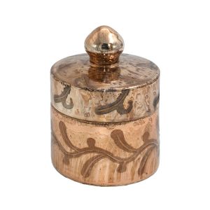 ДЕКОРАТИВНА БОНБОНИЕРА FL15512 МЕДЕН ЦВЯТ 9x14cm