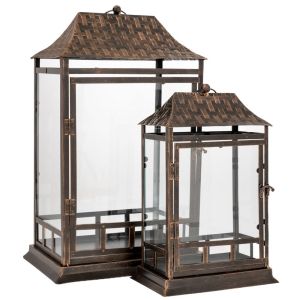 КОМПЛЕКТ 2 ЧЕРНИ МЕТАЛНИ ФЕНЕРА 33X23,5X53 24,5X15X37,5CM