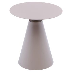 КРЪГЛА ПОМОЩНА МАСА SERA HM6270.03 АЛУМИНИЙ В ЦВЯТ КАПУЧИНО Φ50x56Hcm.