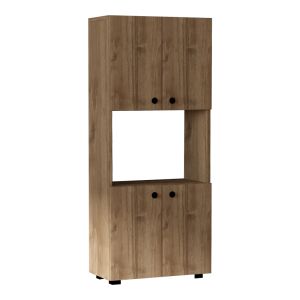КУХНЕНСКИ ШКАФОВЕ ГЮЗЕЛ ЦВЯТ ОРЕХ 60Х31,4Х140СМ