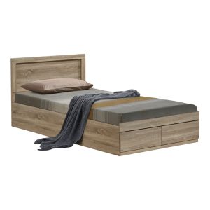 Легло OLYMPUS с чекмедже в светъл дъб 120х200см