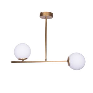 ПЛАФОН OPEDRO GOLD METAL 60X30X40СМ