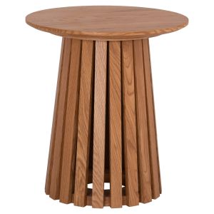 ПОМОЩНА МАСА TALBERT HM18025 MDF В ЦВЯТ НАТУРАЛНО ДЪРВО Φ45x50.5Hcm.