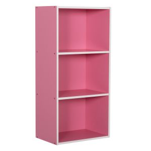 СЕКЦИЯ CUBICON HM9941.06 МЕЛАМИН В РОЗОВО-БЯЛО 38,5x23,5x80Hcm.