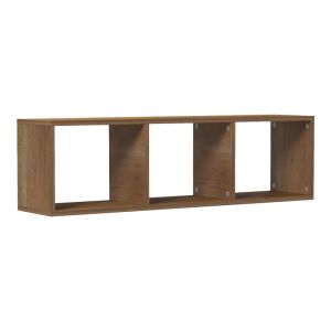 Стенен рафт Mikoro в естествен цвят 90x22x25.6см