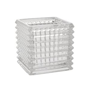 СТЪКЛЕНА ВАЗА КУБ 12Х12Х12СМ