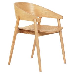 ТРАПЕЗЕН СТОЛ CANOP .01  МАСИВНО ДЪРВО  ЯСЕН  В ЦВЯТ СВЕТЪЛ ДЪБ 56.5x61x74Hcm HM9950