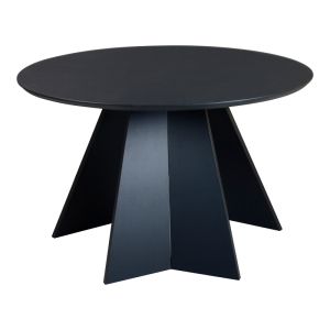 Трапезна маса BIBBLE MDF в черен нюанс D120x76см