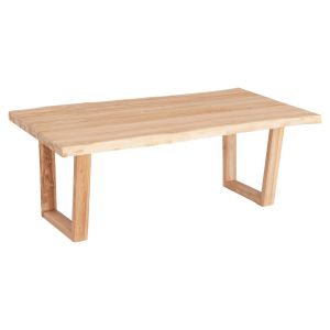 ТРАПЕЗНА МАСА LEOPOLD HM9933.02 ТИК ДЪРВО МАСИВ-СВЕТЛО НАТУРАЛЕН ЦВЯТ 200.5x107x76Hcm.