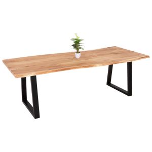 ТРАПЕЗНА МАСА МОНТАНА LIZARD MH9620.21 ДЪРВО АКАЦИЯ МАСИВ ПЛОТ 240x101x78Hcm 3.5см