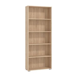 Етажерка за книги TOMAR 5 в цвят sonomaoak, размери 70x24,5x176,5cm