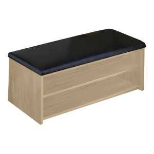Шкаф за обувки Kiana 6 чифта в естествен цвят 80x32x44см