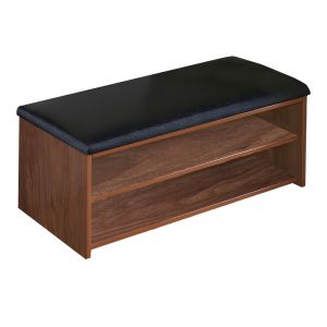 Шкаф за обувки Kiana 6 чифта в цвят орех 80x32x44см