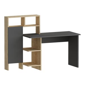 Бюро Calisma с рафт в нюанс дъб-антрацит 135x60x111см