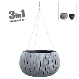 ВИСЯЩА САКСИЯ WS Φ37x21,8 см 1/2 КУТИЯ