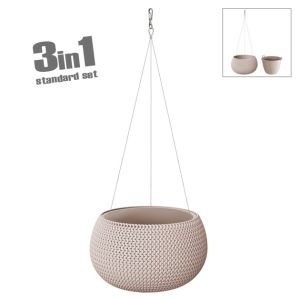 ВИСЯЩА САКСИЯ WS Φ37x21.8cm 1/2CUB