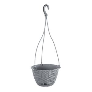 ВИСЯЩА САКСИЯ СИВА SPLOFY КРЪГЛА W Φ23x14.5см 5/20КУТ.