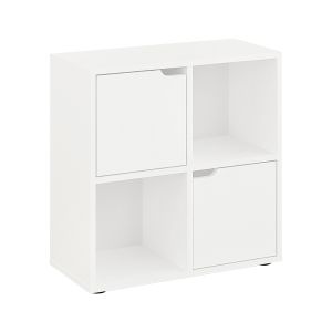 Етажерка Bookel в бял цвят 59.6x27.5x60.4см