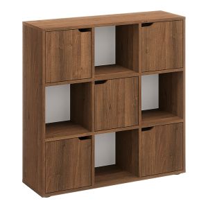 Етажерка Bookel в цвят орех 88.5x27.5x89.3cm