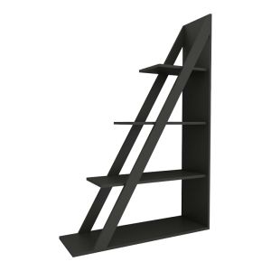 Етажерка Quina в цвят антрацит 100x30x150см