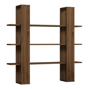 Етажерка Yotek в цвят орех 120x23x120см