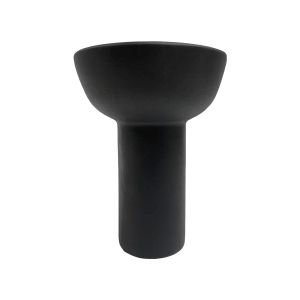 КЕРАМИЧНА ВАЗА ELENDIL HM4603.02 MATTE BLACK Φ20.5x26.5Hcm.