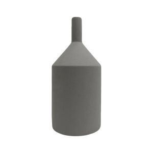 КЕРАМИЧНА ВАЗА GALAD HM4608.03 СИВ МАТОВ Φ13,5x30,5Hcm.