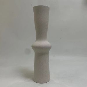 КЕРАМИЧНА ВАЗА СКИПТЪР HM4637.01 OFF WHITE Φ14x50Hcm.