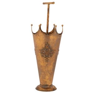 МЕТАЛНА ПОСТАВКА ЗА ЧАДЪРИ DECO GOLD 23X20X58СМ