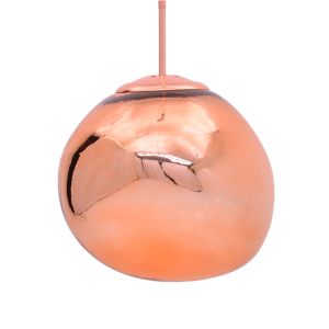 Полилей Umuco Gloine E27 в цвят мед D38x60см