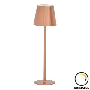 Brave Ι LED  сензорен лампион акумулаторен в цвят бронз D11.5x37cm