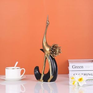 G956 СУВЕНИР FLAMINGO BLACK &amp;amp;AMP; GOLD 20*7.5*34