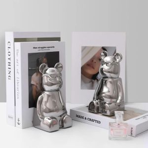 G971 К-Т 2БР. СТОПЕРИ ЗА КНИГИ SIVER BEAR 17.5Х8.5
