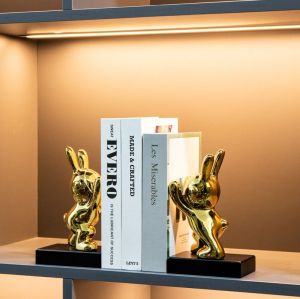 G972 К-Т 2БР. СТОПЕР ЗА КНИГИ GOLDEN RABBIT 19Х11.5