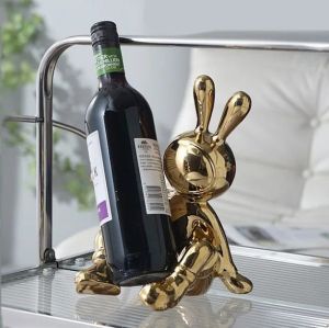 G977 ПОСТАВКА ЗА БУТИЛКА G RABBIT С ТИРБУШОН 28Х22