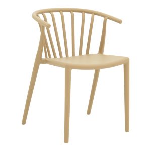 Zelma pp Стол в цвят светло капучино 55x53x73см