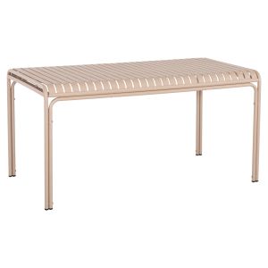 ВЪНШНА АЛУМИНИЕВА МАСА RACHEL HM6339.04 ЦВЯТ ШАМПАНСКО 150x80x76Hcm.