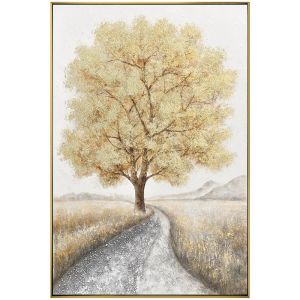 КАРТИНА НА ПЛАТНО СЪС ЗЛАТНА РАМКА - 100x150cm 1/6KIB