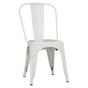 ТРАПЕЗЕН СТОЛ MELITA-PRO HM8641.41 МЕТАЛ В МАТИРАНО БЯЛО 44x47x84.5Hcm.