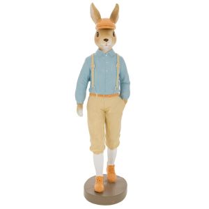 ФИГУРКА ЗАЕК ПОЛИРЕЗИН 10Х8Х28,5СМ