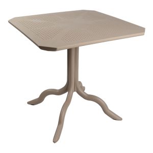 Icon PP маса в цвят капучино 80x80x74.5см