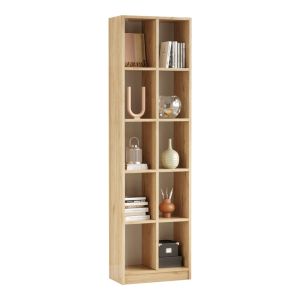 Oteca 10-местна библиотека в естествен нюанс 51,1x25,4x180см