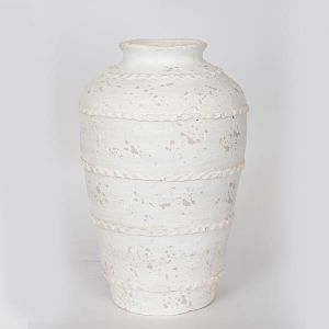 ВАЗА, БЯЛА, 22.5x22.5x35.5cm