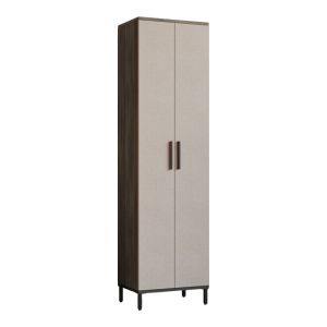 Колонен шкаф Cambi в кафяво-антрацитен нюанс 50x35.5x183.6см