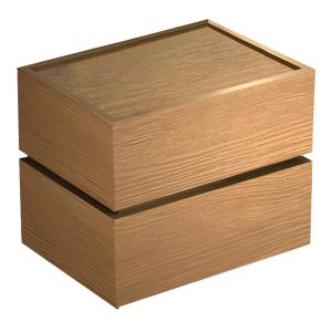 Нощно шкафче Sonlen мдф цвят дъб 60x40x44.5см