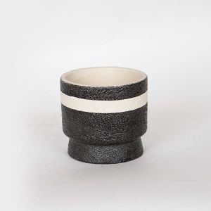 САКСИЯ, ЦИМЕНТ, ЧЕРНО И БЯЛО, 14x14x13см