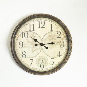 СТЕНЕН ЧАСОВНИК, PL АНТИЧЕН, ЧЕРНО- БЕЖОВ, 51x51x4.5см